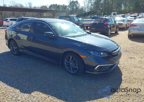 2020 Honda Civic Ex z USA, uszkodzony, nr VIN 19XFC1F3XLE008949